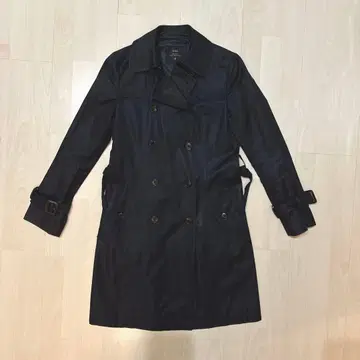 INED 다크 네이비 트렌치코트 7호 일본제