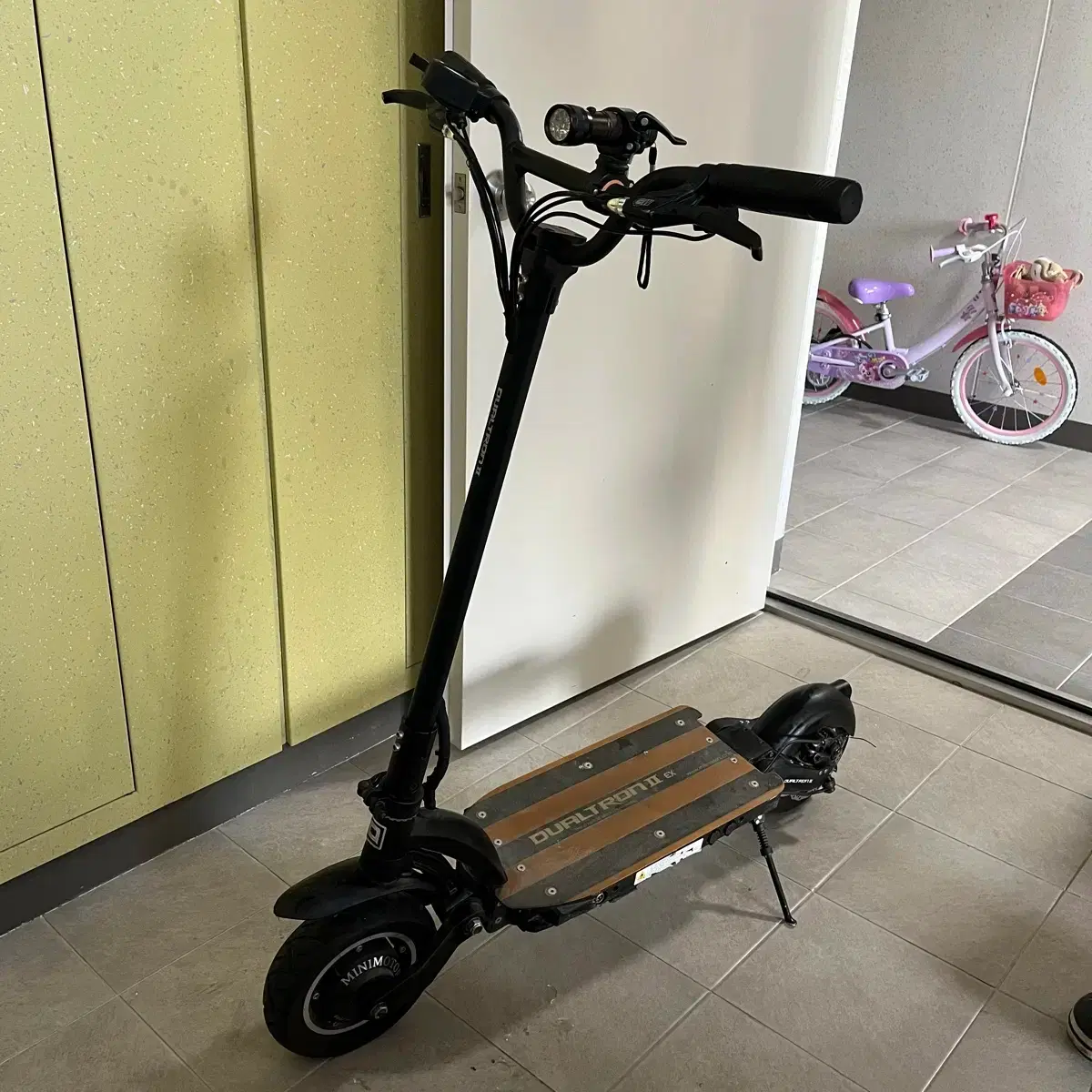 Dualtron 2 EX Electric Kickboard Black on Bunjang Global Site.