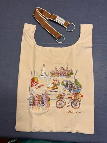 CHIZUTABI 자수 토트백 네덜란드