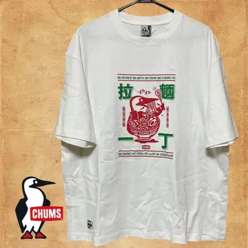 CHUMS 참스 라멘잇초 T셔츠