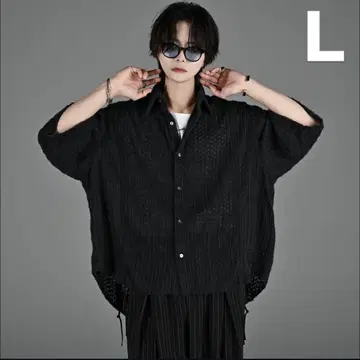 ADRER 25SS 루즈 실루엣 레이스/시어 셔츠