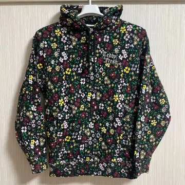 Teddy Fresh 꽃무늬 후드티 S