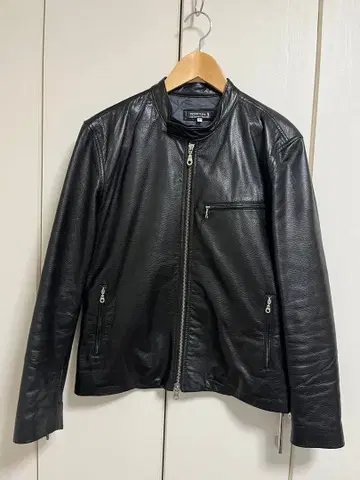 천연 가죽 가죽 라이더 자켓 TETSU spa