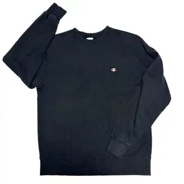 XL 사이즈 챔피온 블랙 맨투맨 트레이닝복 블랙 구제 의류