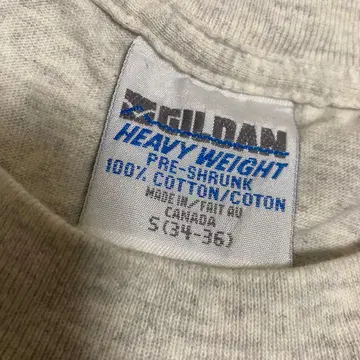 GILDAN HEAVY WEIGHT 티셔츠 S 사이즈