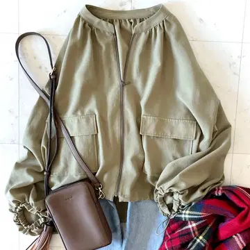 새상품급 밴야드 스톰 포플린 라이트 블루종 세탁 가능 카키 M 밀리터리