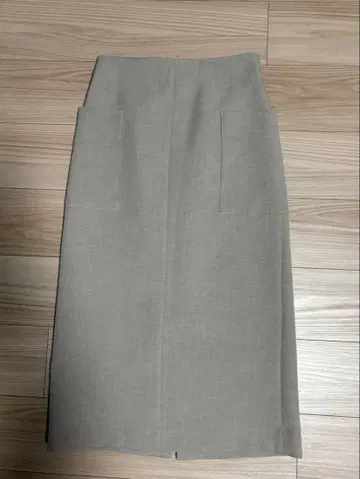 SHIPS 울라이크 포켓 타이트 스커트(베이지)