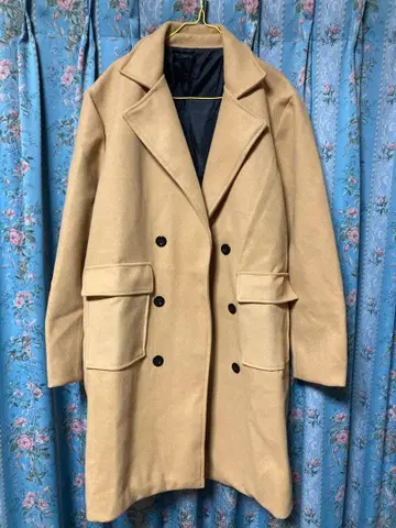 남성용 트렌치코트 베이지 L 사이즈 가을/겨울 아우터