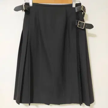 오닐 오브 더블린 블랙 GB10 랩 스커트 무릎 기장