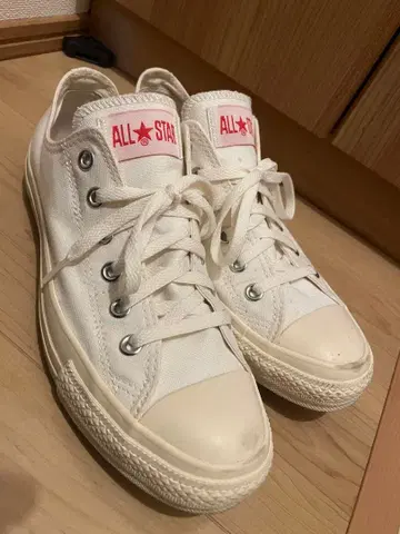 ALL STAR 화이트 스니커즈