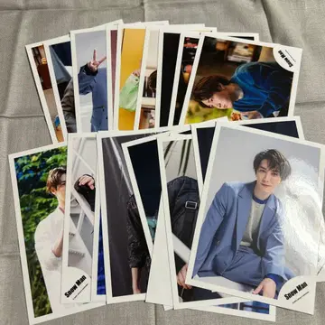 SnowMan 와타나베 쇼타 공식 사진 18장 세트