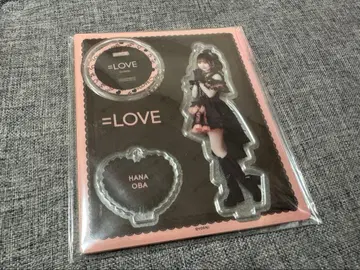 =LOVE 오바 하나 블랙 의상 아크릴 스탠드