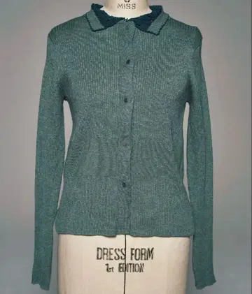 FURFUR 레이스 옷깃 니트