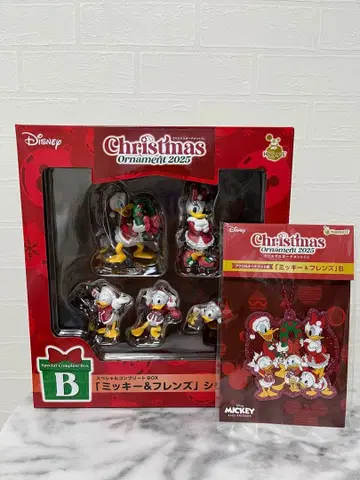 디즈니 크리스마스 오너먼트 2025 미키&프렌즈 B