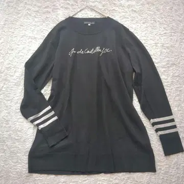 까스텔바작 니트 브랜드명 포함 큐빅 44