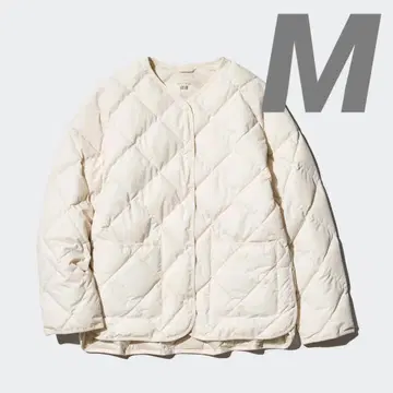 UNIQLO 퍼프틱 릴랙스 자켓 M 사이즈 30natural