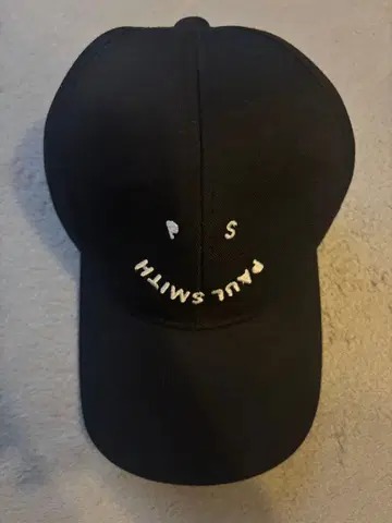 폴스미스 HAPPY 캡 블랙