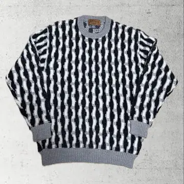 CORSINI 80s90s 코르시니 3D 니트 스웨터 빈티지 일본제