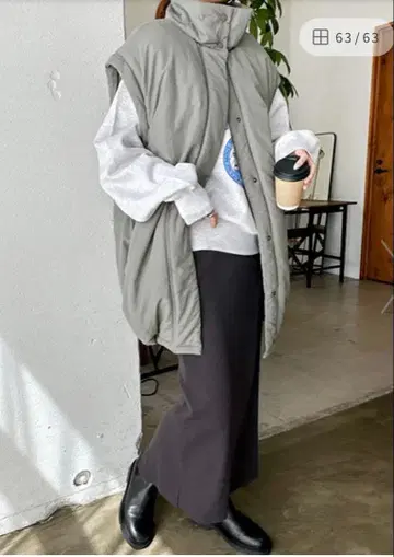 and me 앤도미 리브 니트 롱 스커트