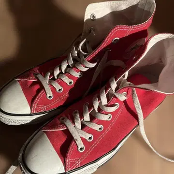 컨버스 올스타 하이컷 빨간색