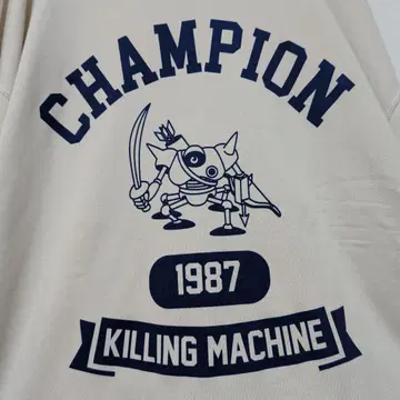 킬러 머신 드래곤 퀘스트 콜라보 Champion 트레이닝복
