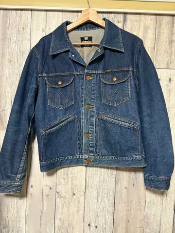 Wrangler 데님 자켓 70s-90s 다크 네이비