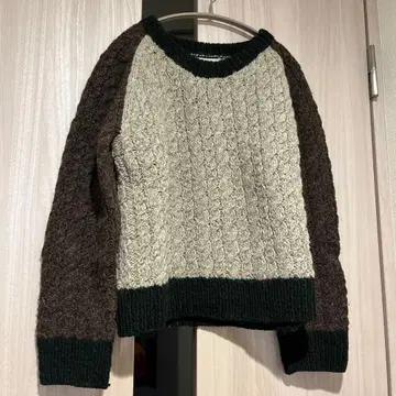 J.TOPKAPI 뜨개질 긴팔 니트 스웨터