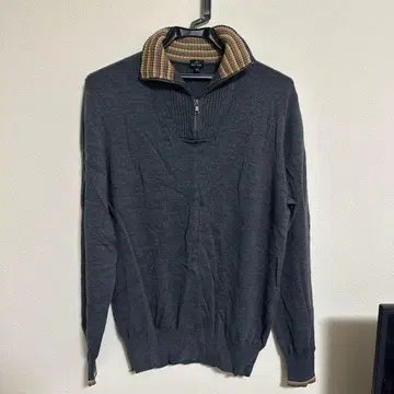 Paul Smith XL 다크 그레이 니트 스웨터