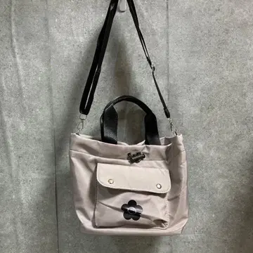 꽃무늬 크로스 바디백 숄더백 그레이 사코슈