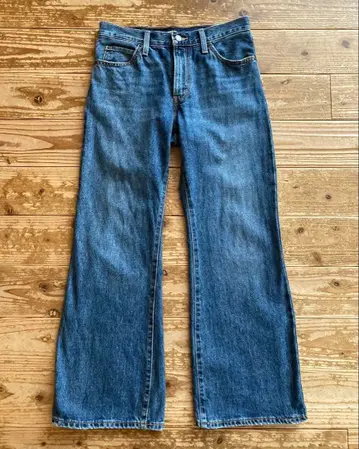 리바이스 부츠컷 청바지 인디고 26인치 데님 팬츠