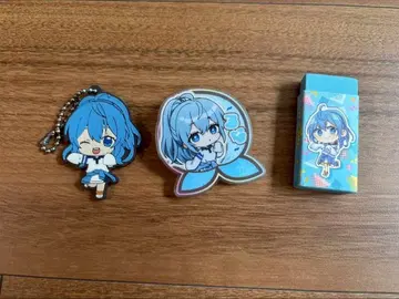 카라피치 루나 키링 & 클립 & 지우개 캐릭터