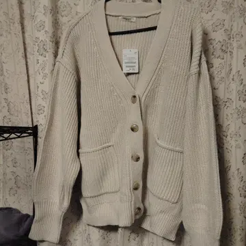 FREAK'S STORE 아이보리 V넥 가디건