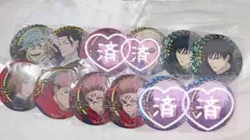 주술회전 나전칠기풍 캔뱃지 이타도리 스쿠나 후시구로 쿠기사키 게토 마히토