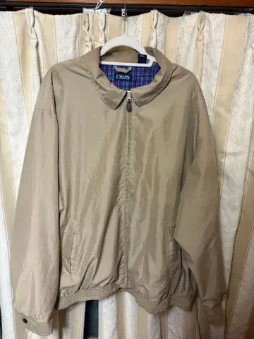 CHUMS 베이지 나일론 자켓