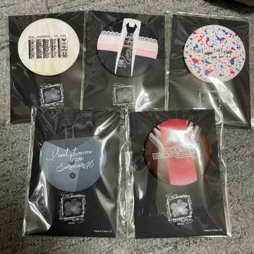 사카미치46 패브릭 캔뱃지 세트