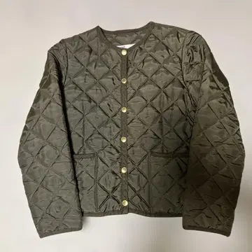 트래디셔널 웨더웨어 아클리 노카라 퀼팅 자켓