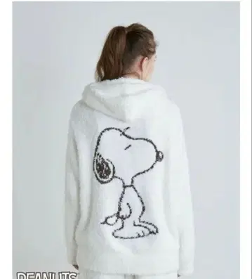 새상품급 젤라또피케 스누피 후드티