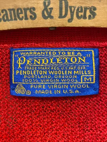 70's PENDLETON 펜들턴 USA제 가디건 빈티지