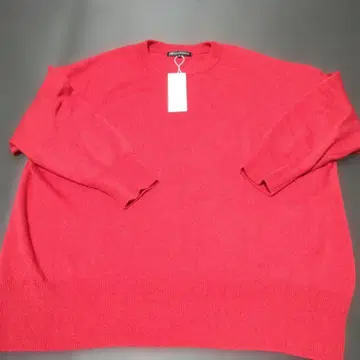 [세탁 가능] 새상품 빅 사이즈 5L 23구 긴팔 니트 나카무라 안 착용