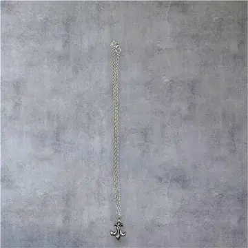 플뢰르 드 리스 목걸이 실버