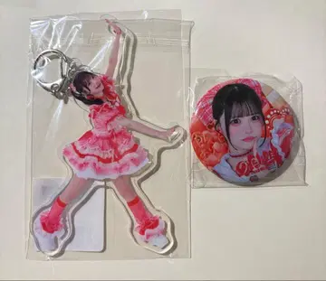 iLiFE! 무도관 복권 코코하나 리리 의상 아크링 키링 캔뱃지 세트