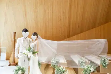 미러 미러 웨딩 베일 롱 브라이덜