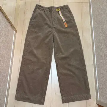 [ 미사용 새상품 ] 시마무라 파이어 비트 방풍 와이드 팬츠 코듀로이