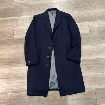 DRESSTERIOR 네이비 체스터 코트 비즈니스 코트