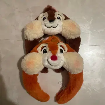 디즈니 머리띠 칩과 데일 세트