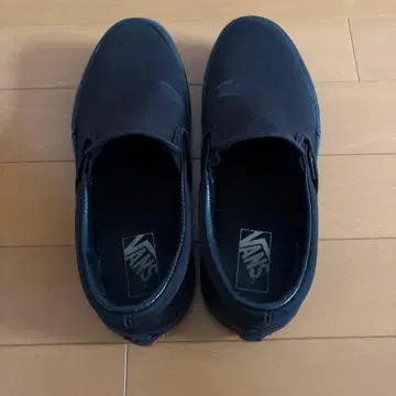 VANS 블랙 슬립온