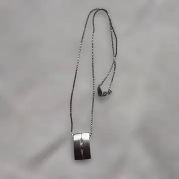 [가격 인하] 실버 플레이트형 목걸이