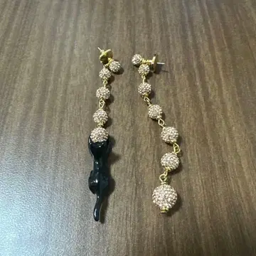 고양이 귀걸이 katespade