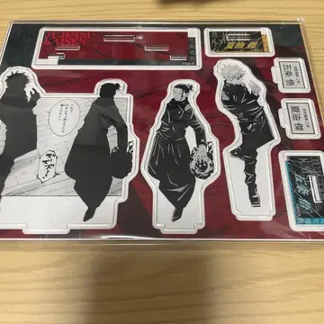 주술회전 고죠 사토루 게토 스구루 아크릴 피규어 2체 세트