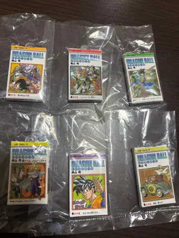 드래곤볼 캡슐 토이 6개 세트